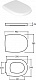 Керамин Унитаз-компакт Ареццо двухрежимный с сиденьем дюропласт – фотография-16